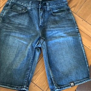 Men’s denim shorts